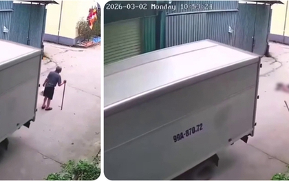 Vừa làm thượng thọ được ít ngày, cụ ông 90 tuổi bị xe tải lùi cán tử vong khi đi bộ trong ngõ