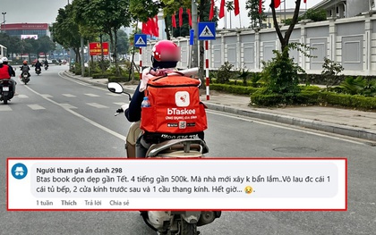Lên bTaskee book dọn nhà nhưng làm ẩu, đến 3 tiếng toilet dơ y nguyên, thậm chí chẳng ai nhận việc: Đại diện thương hiệu nói gì?