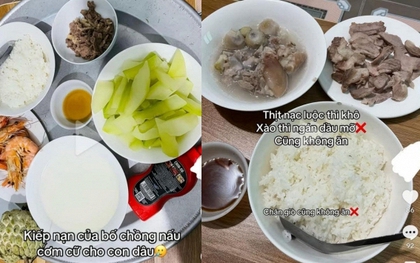 Con dâu chụp ảnh cơm cữ bố chồng nấu rồi chê ỏng chê eo, dân tình ngán ngẩm vì "cái nết": Đây là thử thách của bố chồng mới đúng!