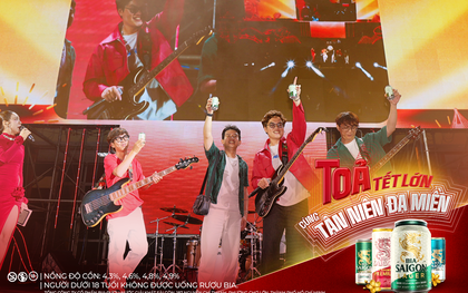 Hồ Quang Hiếu và Chillies mang đến không khi Tân niên hứng khởi tại tiệc Tân niên đa miền siêu khủng của Bia Saigon