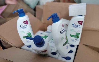 Đột kích một nhà kho, phát hiện hơn 223.000 chai dầu gội đầu, kem đánh răng giả trị giá 52 tỷ đồng