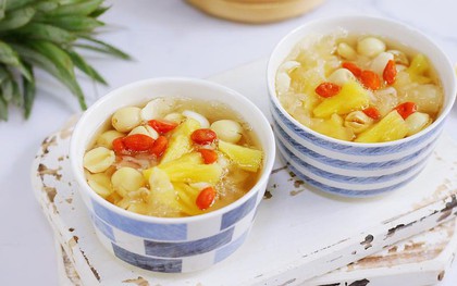 Chị em nấu ngay món ăn có vị chua ngọt, mềm mướt và giàu collagen giúp dưỡng da, dịu cổ họng cực tốt trong mùa xuân