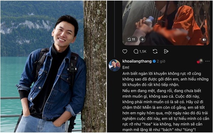 Khoai Lang Thang nói gì về "một đời không rực rỡ" gắn với anh shipper mà bùng nổ mạng xã hội?