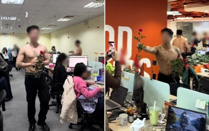 Công ty ở Hà Nội chi 12 triệu thuê 4 trai đẹp cởi trần đến tặng hoa nhân viên dịp 8/3: Phản ứng khi bị chê "kém sang"