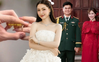 4 năm yêu đương bí mật của Đại úy Thăng Văn Cương và Hòa Minzy: Chỉ đợi ngày cưới!