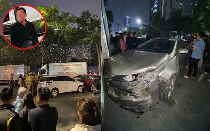 Vụ ô tô tông liên hoàn trên phố Hà Nội: Một nạn nhân nữ tử vong