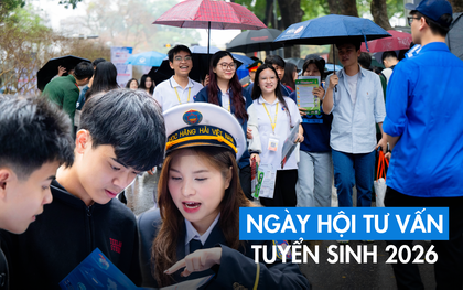 "Siêu Chủ nhật" tư vấn tuyển sinh 2026 tại Đại học Bách khoa Hà Nội: Hơn 320 gian trại, học sinh đội mưa đến tìm hiểu ngành học