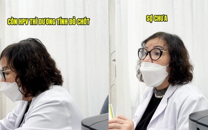 Video bác sĩ khám phụ khoa đọc to bệnh án của cô gái nhiễm 5 tuýp HPV, còn hỏi "sợ chưa": Bùng nổ tranh luận