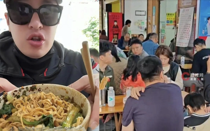 Ca sĩ "càn quét" 5 tô mì ở quán lề đường, quán ăn vô danh bất ngờ vỡ trận đến mức phải hoàn tiền