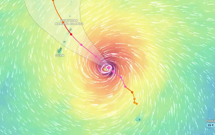 Cảnh báo: Báo Mỹ gọi Sinlaku là "cơn bão mạnh nhất hành tinh", khả năng gây thảm họa trong 48h tới, lập tức đóng cửa trường học