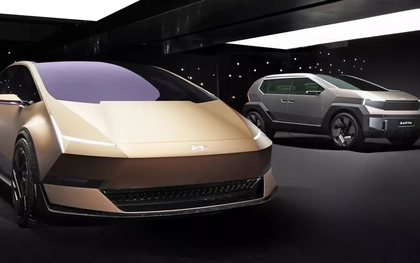Hyundai hé lộ bộ đôi xe điện mới mang thiết kế tương lai