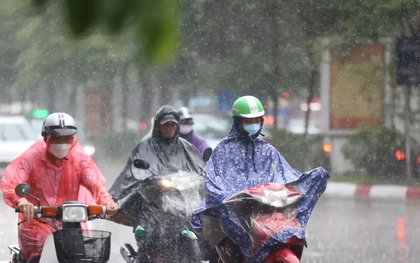 Miền Bắc sẽ đón mưa dông liên tiếp