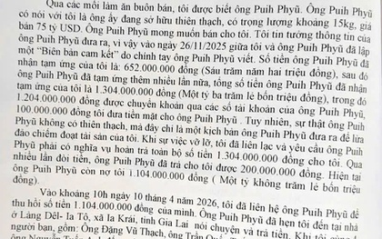 Đòi lại tiền tạm ứng mua thiên thạch 75 tỉ USD, người đàn ông bị đánh nhập viện