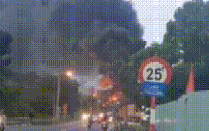 Cháy dữ dội nhà xưởng phía sau cây xăng ở phường Tân Hiệp, TPHCM