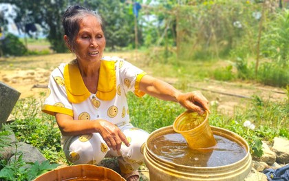 Hơn 30 năm, hàng chục hộ dân ở Lâm Đồng dùng nguồn nước nhiễm phèn đỏ quạch