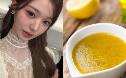 "Bạn gái tin đồn" của V (BTS) Jang Won-young uống dầu oliu chanh mỗi ngày để bổ sung collagen, lời khuyên đến những ai muốn học theo