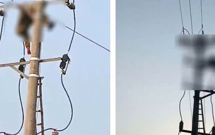 Bàng hoàng phát hiện thi thể nam sinh treo trên cột điện trung thế