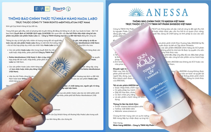 Vụ loạt kem chống nắng quen mặt bị Bộ Y Tế thu hồi: Anessa, Sunplay, Senka... thông báo khẩn