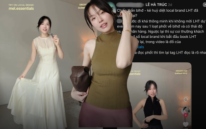 Mel Essentials bị chỉ trích vì "được" Lê Hà Trúc quay clip review: "Hà Trúc chủ động liên hệ đặt may váy theo số đo"