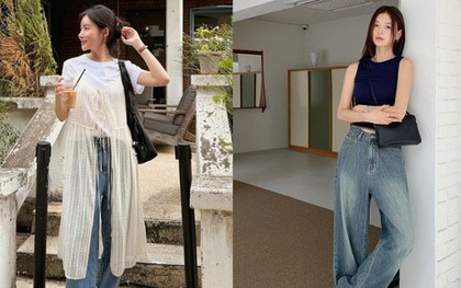 4 mẫu áo mùa hè kết hợp ăn ý nhất với quần ống rộng