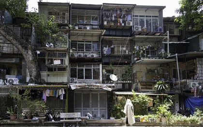 Nhà tập thể cũ Hà Nội giá hàng trăm triệu đồng/m²