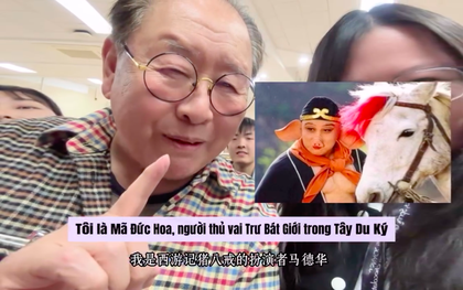 Video "Trư Bát Giới" Mã Đức Hoa gửi lời chào khán giả Việt Nam gây sốt