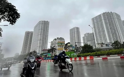 Miền Bắc có thể mưa trên 100mm kèm dông lốc mạnh