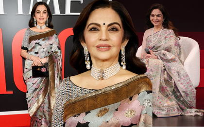 Người phụ nữ giàu nhất châu Á đeo viên kim cương có một không hai trên đời đến tiệc có Jennie