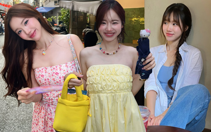 Mỹ nữ mặt "búng ra sữa" dù đã gần 30: Style điệu đà chuẩn vibe cô bạn gái ngoan xinh yêu