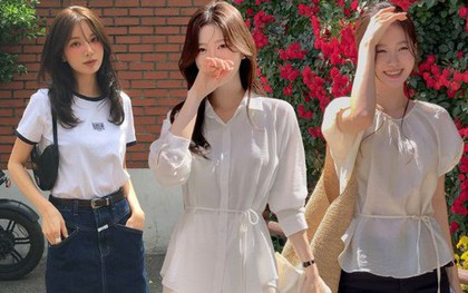 4 kiểu áo trắng nên sắm để diện trong mùa hè, mặc lên cực dịu mắt và trẻ trung