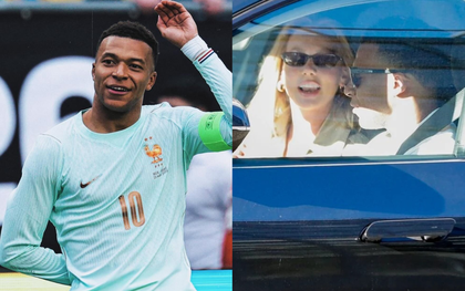 Mbappe bị bắt gặp hôn "nàng thơ" 24,3 triệu người theo dõi trên siêu xe