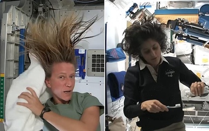 Tiết lộ cách thức kỳ lạ để làm đẹp của các nữ phi hành gia ngoài không gian