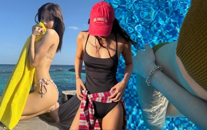 BLACKPINK mặc bikini: Lisa - Jennie cháy vô tận, Jisoo 10 năm vẫn là "ẩn số", riêng Rosé trước sau như 1