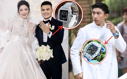 Danh sách đồng hồ bạc tỷ của tuyển Việt Nam: Quang Hải vẫn quá đẳng cấp, Văn Hậu - Văn Lâm "bám đuổi sát sao"