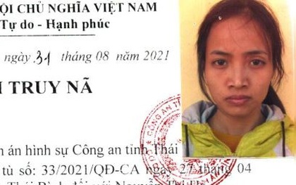 Truy nã toàn quốc Nguyễn Thị Hà SN 1993