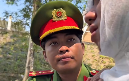 Công an xã ở Huế làm clip tuyên truyền luật giao thông như phim điện ảnh