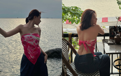 Baifern Việt Nam khoe bóng lưng cực nuột, body sexy trái dấu với nhan sắc "thần tiên tỷ tỷ"