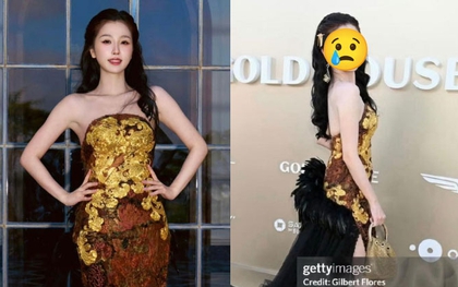 "Thánh lố" Ngu Thư Hân thành "thánh sống ảo": Ảnh tự chụp và Getty Images khác 1 trời 1 vực!