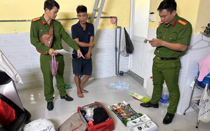 Khám xét khẩn cấp 3 địa điểm, bắt giữ kẻ cầm đầu là Nguyễn Xuân Thành: Thu giữ 600kg bột màu nâu