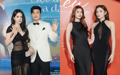 Thảm đỏ HOT nhất hôm nay: Ngọc Trinh - Quốc Trường đẹp đôi xuất sắc, Thiên Ân - Kỳ Duyên sang chảnh mọi khung hình