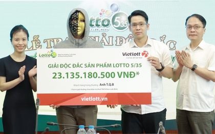 Nam nhân viên ngân hàng mất ngủ cả đêm vì trúng độc đắc hơn 23 tỷ