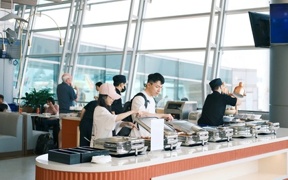 Có gì bên trong phòng chờ thương gia tốt nhất châu Á tại sân bay Tân Sơn Nhất?