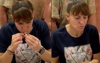 Dân mạng thích thú clip đoàn khách Tây ăn thử sầu riêng nhập tâm 'quên lối về'