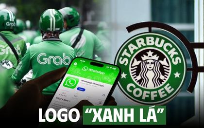 Giải mã những “sắc xanh” tỷ đô: Vì sao Grab, Starbucks, WhatsApp và nhiều “ông lớn” đều chọn xanh lá làm màu logo chủ đạo?
