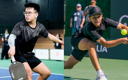Chấn động: Tay vợt Hùng Anh của Việt Nam quật ngã thần đồng pickleball 15 tuổi Tama Shimabukuro đang gây sốt thế giới