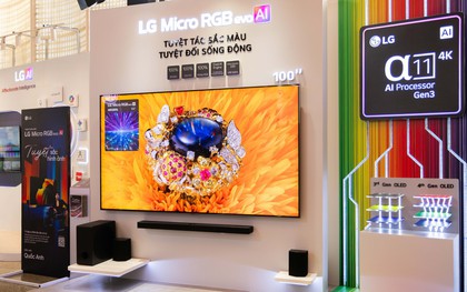 LG lần đầu mang TV OLED dán tường, Micro RGB về Việt Nam