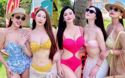 Dàn mỹ nhân phim giờ vàng VTV diện bikini "đọ sắc", body ai cũng nóng bỏng căng tràn
