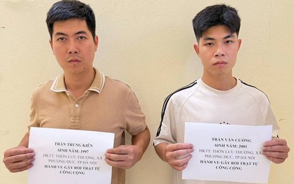 Tạm giữ 2 anh em xông vào quán cắt tóc hành hung phụ nữ đang ôm con nhỏ