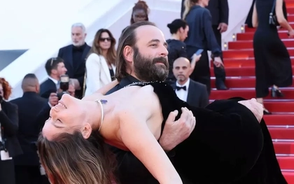 Khoảnh khắc "điên" nhất thảm đỏ Cannes