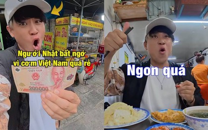 Khoe "hôm nay nhiều tiền", khách Nhật bị mâm cơm Việt 68.000 đánh gục